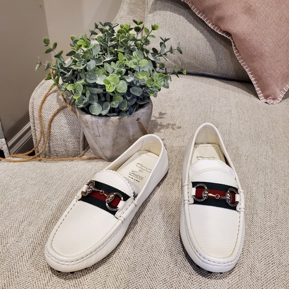 🚫SOLD🚫Brand new Gucci loafers moccasins size 35 5 - Picture 1 of 8